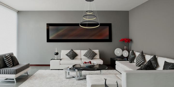 Produktbild Globo Hängeleuchte Ralph schwarz matt 1xLED (6100 lm)