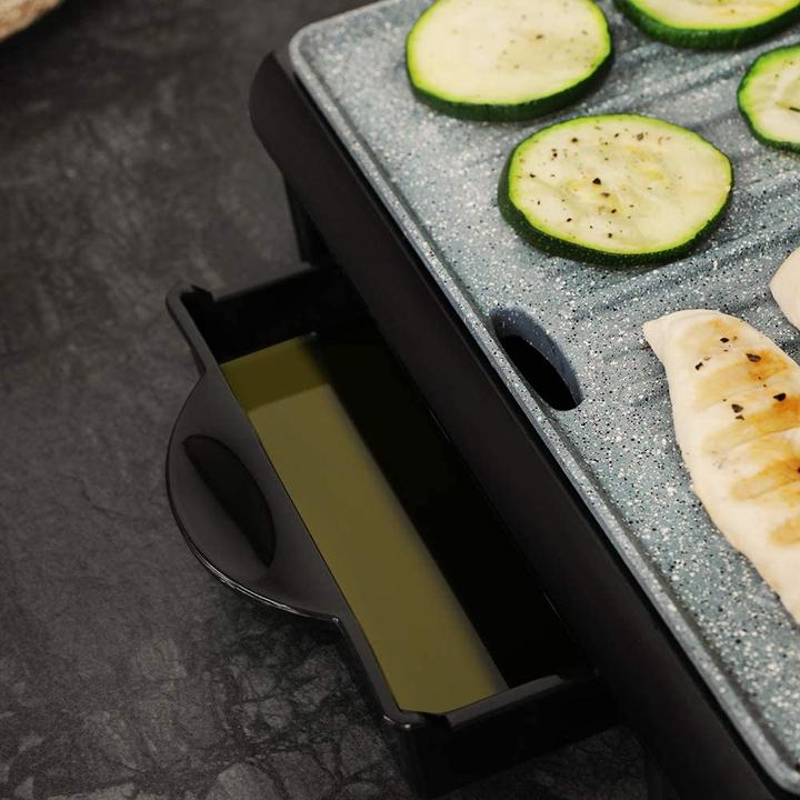 Actual product image Cecotec Electric grill, RockStone stone cladding