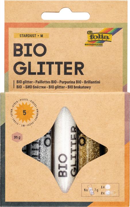 Immagine prodotto Folia BIO Glitter Mix STARDUST "M" (5 x)