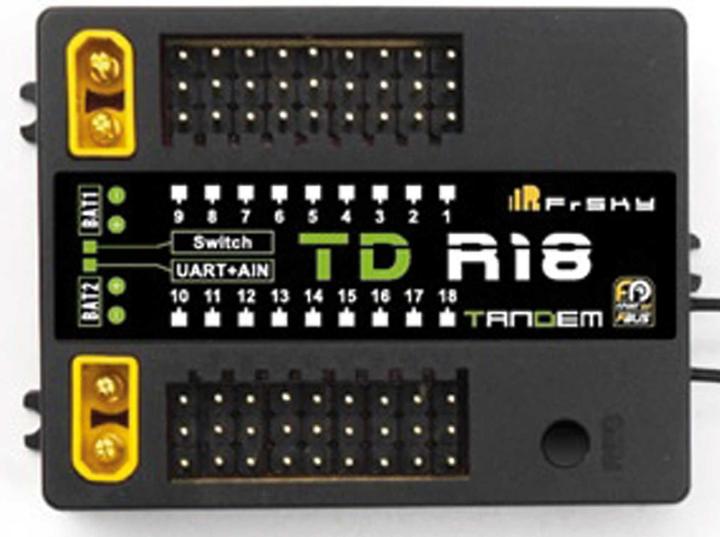 FrSky tandem empfänger td-r18 2,4 ghz/868 mhz