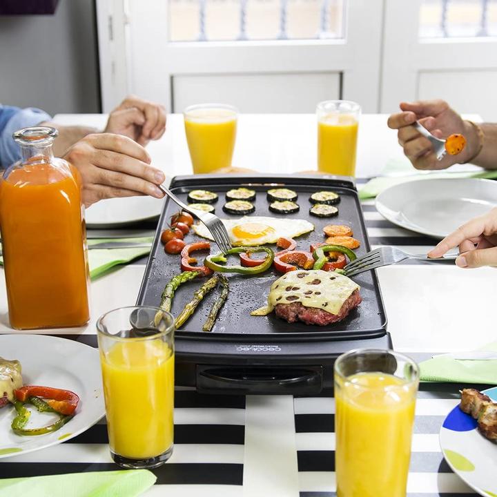 Actual product image Cecotec Electric griddle, Daikin coating