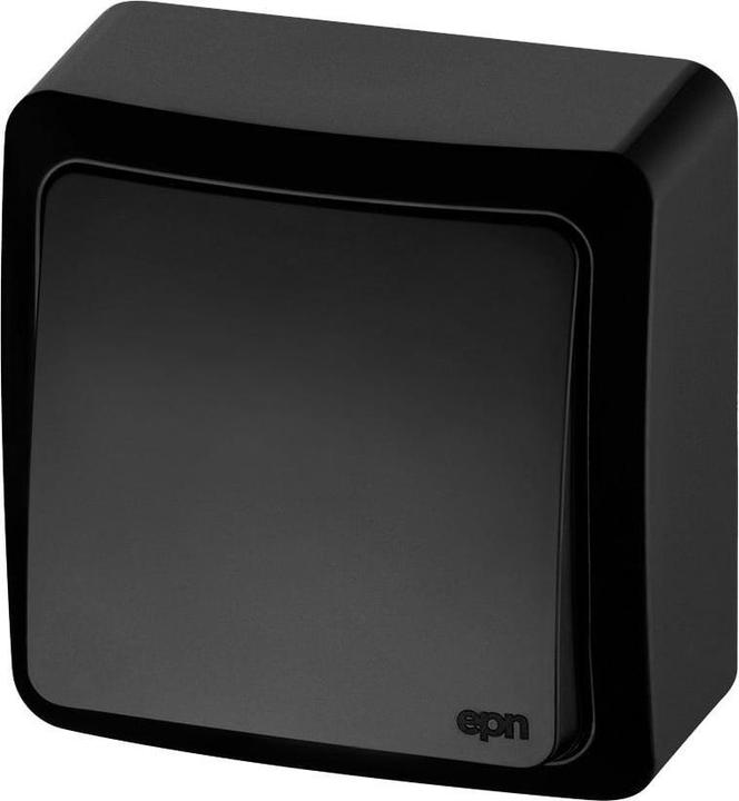 Actual product image Elektro-Plast Two Way Switch Black