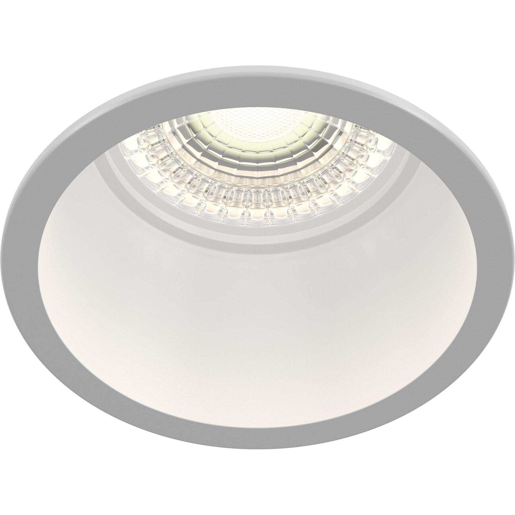 Maytoni, Wandleuchte + Deckenleuchte, Reif Downlight, Einbauleuchte GU10 Weiss Ø68mm (GU10)