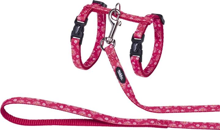 Actual product image Nobby Cat set Flower Red (One size, Cat)