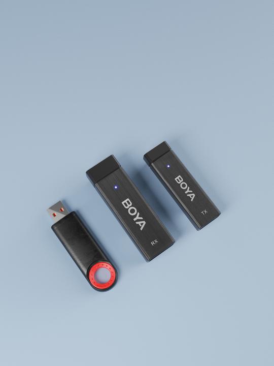 Image du produit Boya Microphone sans fil BY-W4 pour smartphone