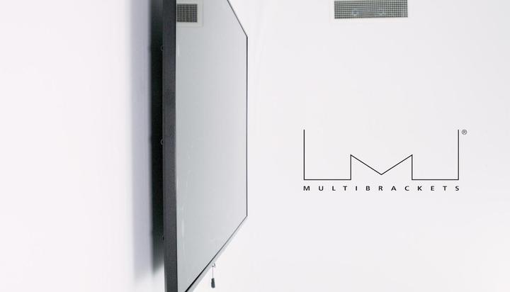 Produktbild Multibrackets HAGOR MB 100 HD - Klammer - für Flachbildschirm - Schwarz - Bildschirmgrösse: 152 (Wand, 125 kg, 60" - 110")