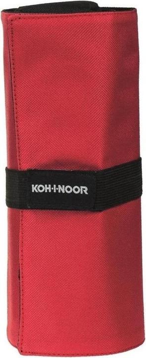 Koh-i-Noor "Koh" ir "Noor" Dėklas raudonai ant 24 pintų kreidelių.