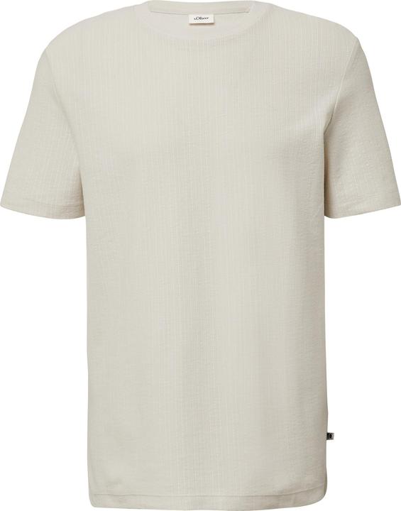 Actual product image S.Oliver T-Shirt Baumwoll-T-Shirt aus Strukturjersey (XXL)