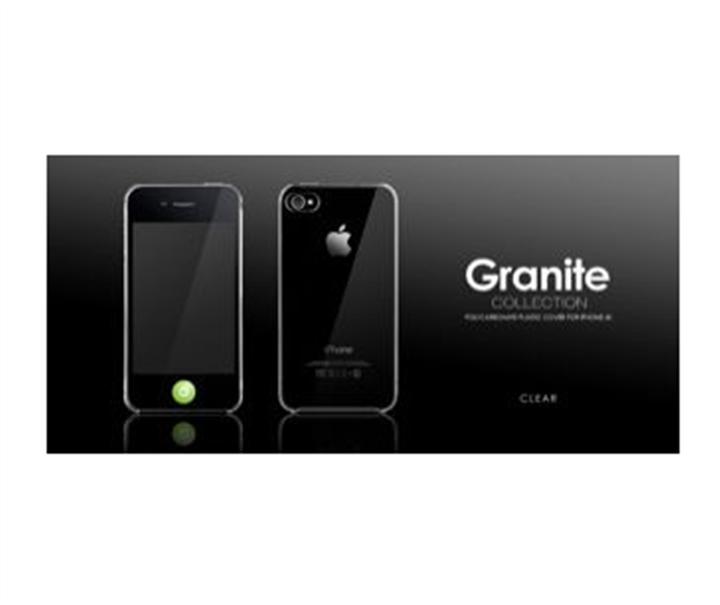Actual product image more. Granite Collection Hardcase for iPhone 4/4S Clear (Apple iPhone 4s, Apple iPhone 4)