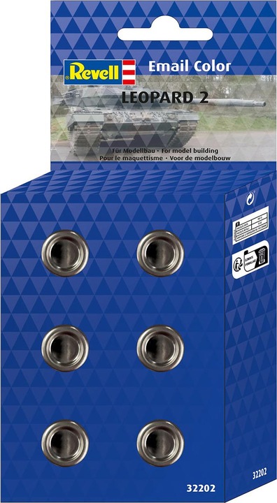 Actual product image Revell Enamel Colour - Leopard 2 A6M+ (6 x 14ml)