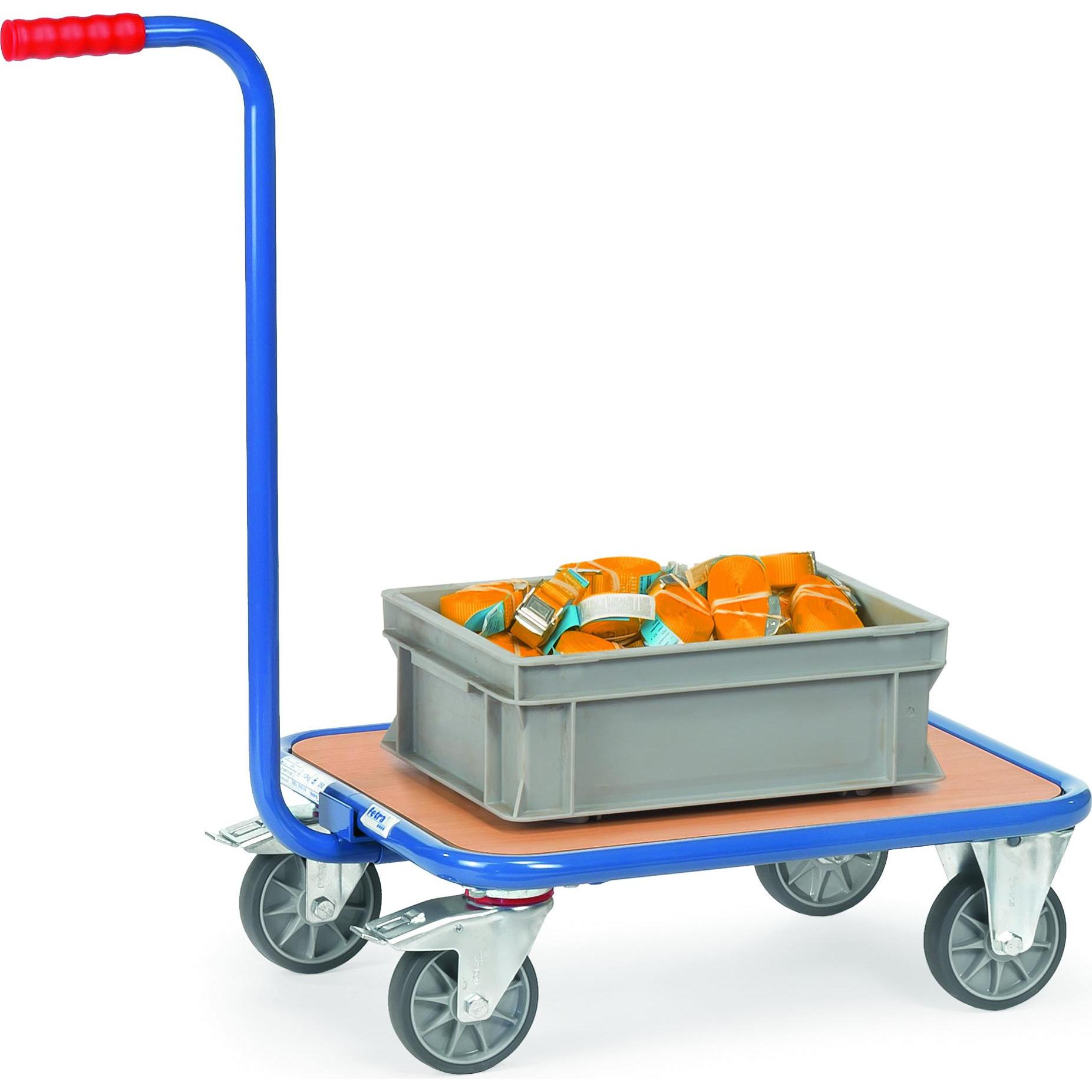 Thumbnail - Fetra, Transportwagen, Transportwagen KF 2 60x50cm Holzboden Tragkraft 250kg (250 kg)