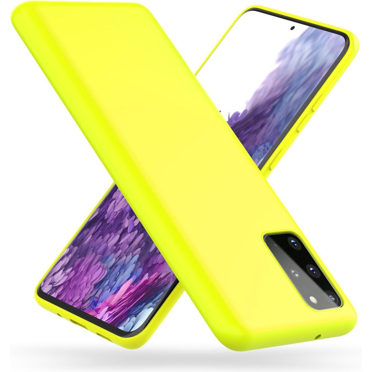 Nalia Handyhülle (Samsung Galaxy S20+), Smartphone Hülle, Gelb