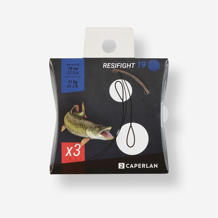 Image du produit Caperlan Bas de ligne Acier Pêche des carnassiers
