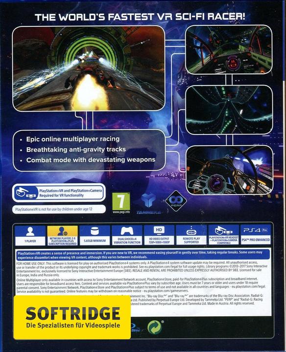 Immagine prodotto Perp Games Radial G: Racing Revolved (PS4, EN)