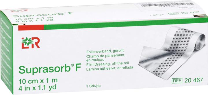 Actual product image Suprasorb Folien Verband 10cmx1m unsteril (1 x)