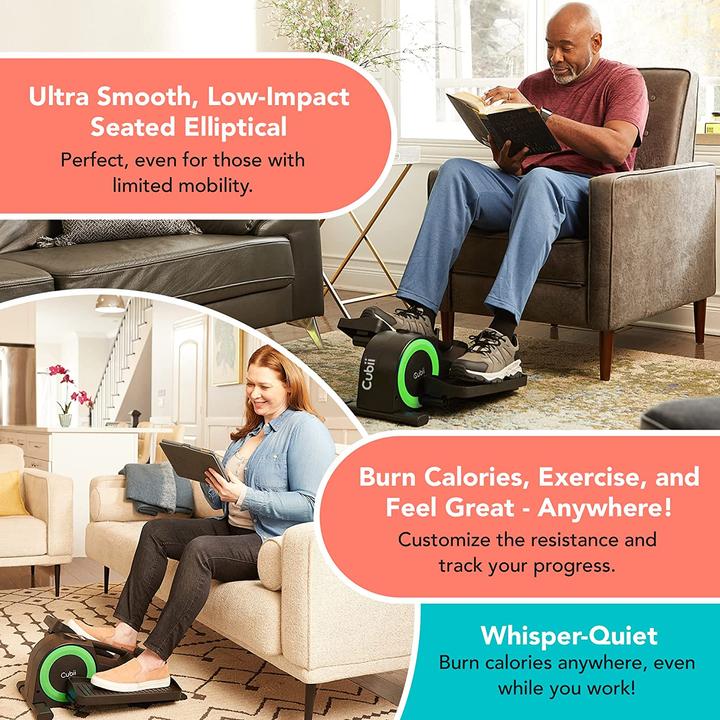Actual product image Cubii JR2 Underbench Elliptical Trainer