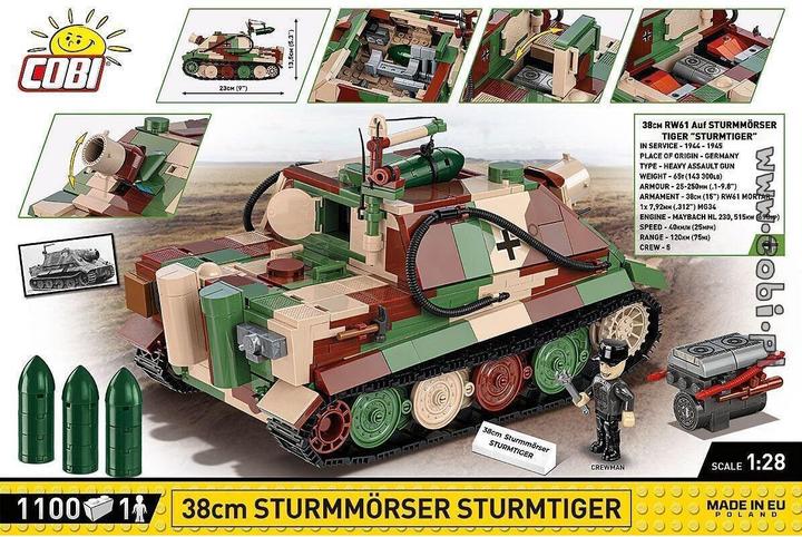 Produktbild Cobi Historical Collection World War II 2585 Sturmmorser Tiger