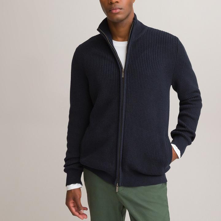 Produktbild La Redoute Collections Strickjacke aus Bio-Baumwolle (M)