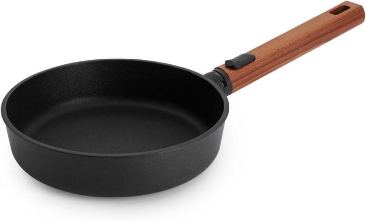 Woll 1520WLCI-Q Eco LogicQXR Guss-Flachpfanne (Bratpfanne, Aluminiumguss, Gusseisen, 20 x 5 cm)