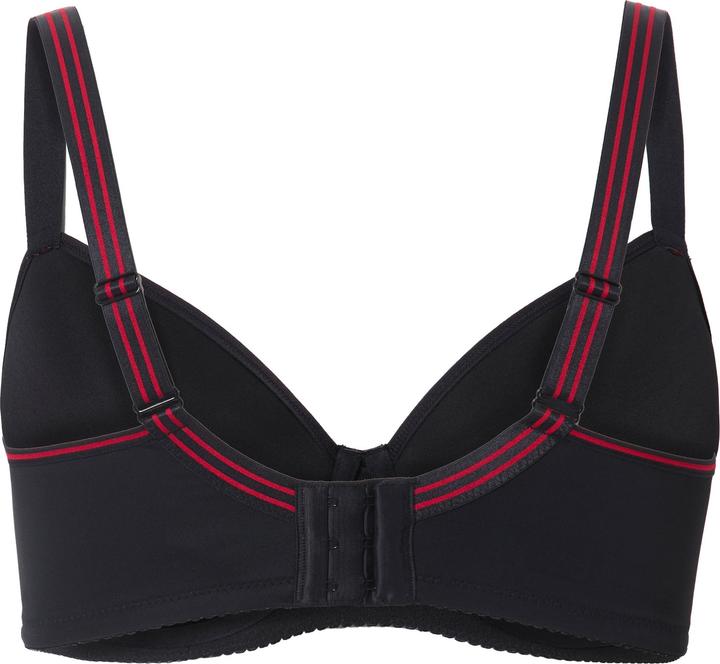 Image du produit Ulla Popken Soutien-gorge à armatures, bonnets Spacer. Tissu jacquard à motif. Bonnet C-D. (85 B)