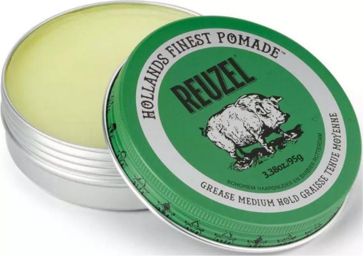 Actual product image Reuzel Green Grease (Hair wax, 95 ml)