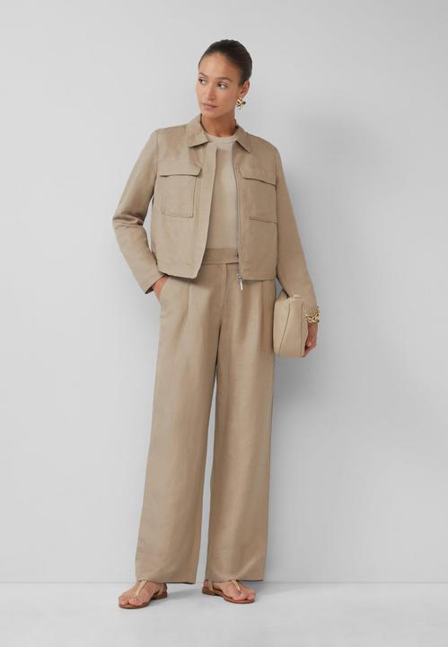 Image du produit S.Oliver Hose Relaxed-Fit-Hose aus Leinenmix mit Extra Wide Leg (40)