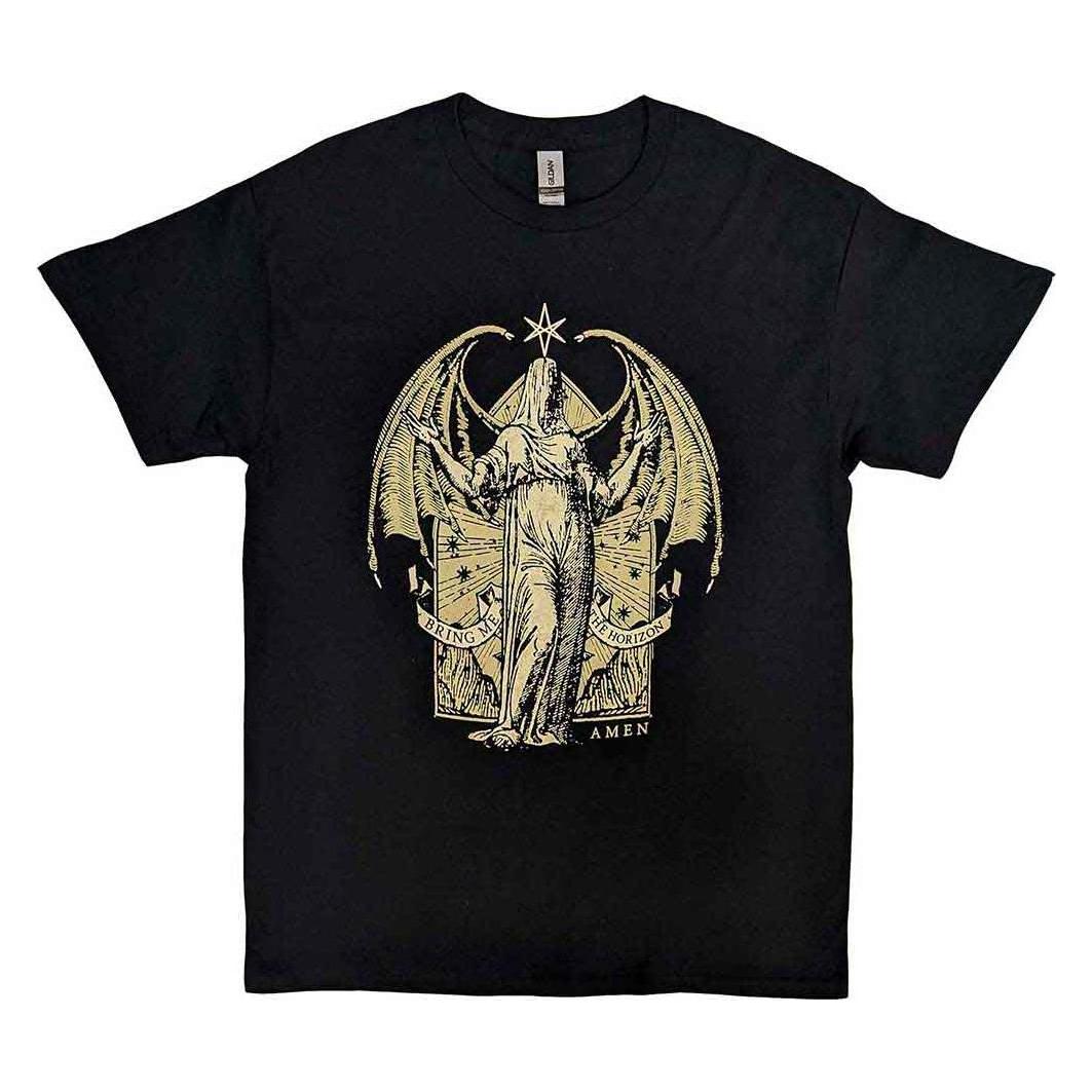 Bring Me The Horizon, Herren, Shirts, Angel Amen, Schwarz, (S)