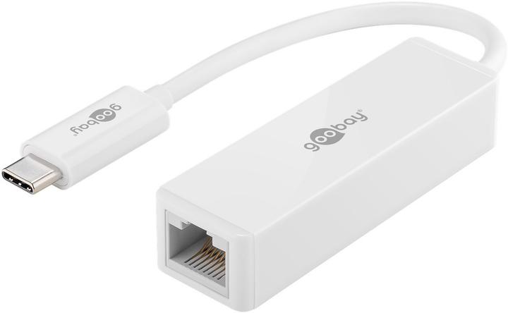 Produktbild Goobay USB C Adapter (USB-C, RJ45 Gigabit Ethernet (1x))