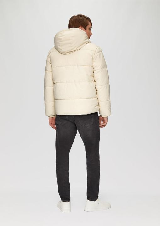 Produktbild S.Oliver Outdoor-Jacke Gesteppte Winterjacke mit Kapuze und Innenkragen (XXL)