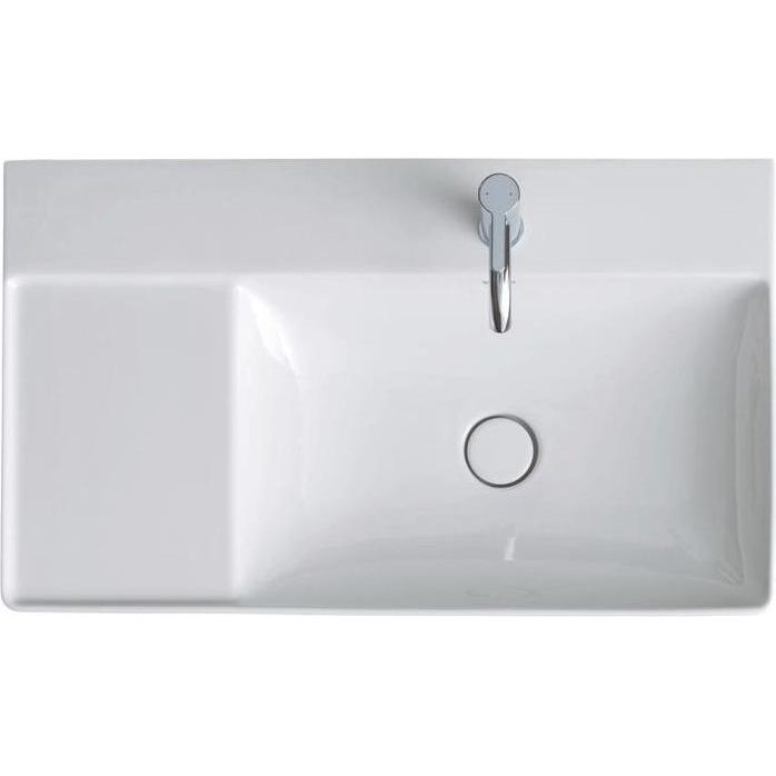 Thumbnail - Duravit, Waschbecken, Waschtisch DURASQUARE o ÜL m HLB Be li 800x470mm o HL weiss (470 mm, 800 mm)