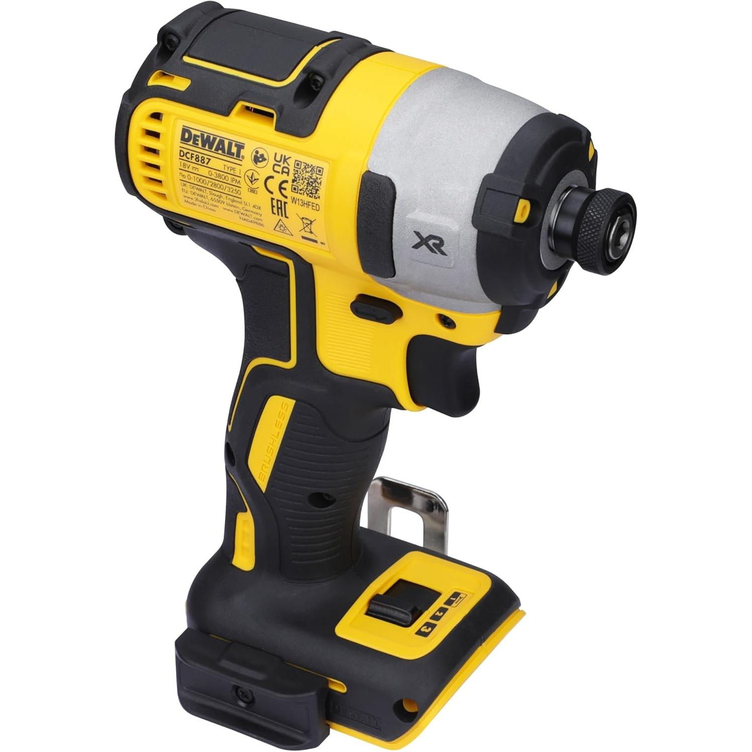 DeWalt, Trapano + Avvitatore a batteria, Avvitatore a impulsi DCF887N