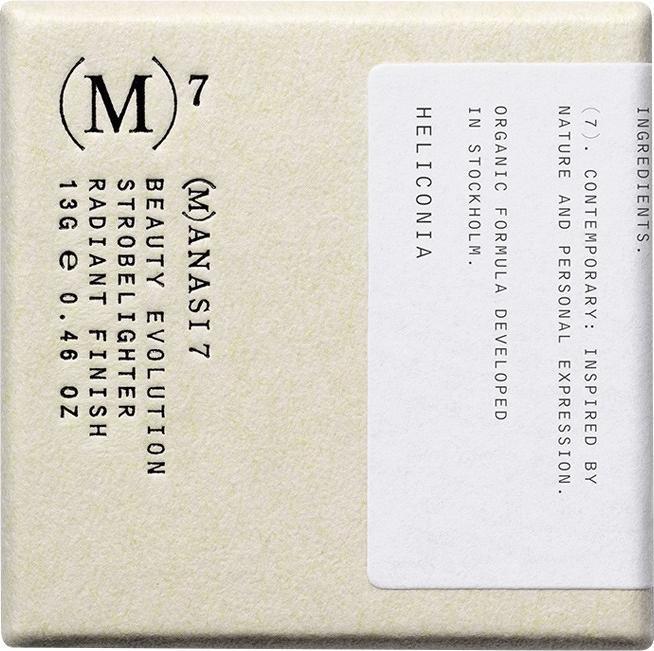 Actual product image Manasi 7 (M)ANASI 7 - Natural multifunctional highlighter Beauty Evolution Strobelighter (Highlighter) 13 g - (Highlighter, 13 g)