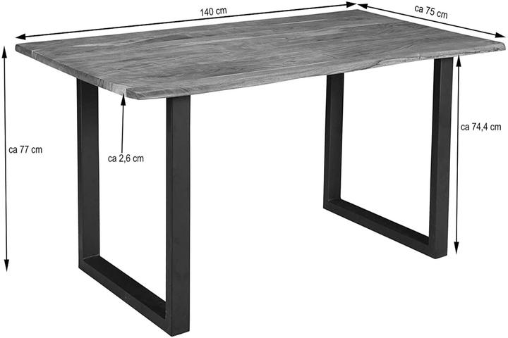 Image du produit SAM Insa (140 x 60 x 77 cm)