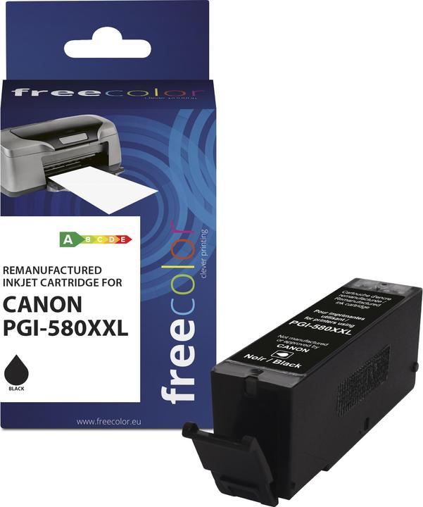Image du produit Freecolor Cartouche Canon PGI-580XXL noire remanufacturée