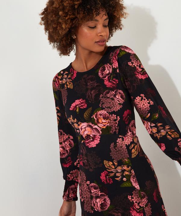 Produktbild Joe Browns PETITE Dark Floral Tie-Waist Jersey Maxi Dress (38)