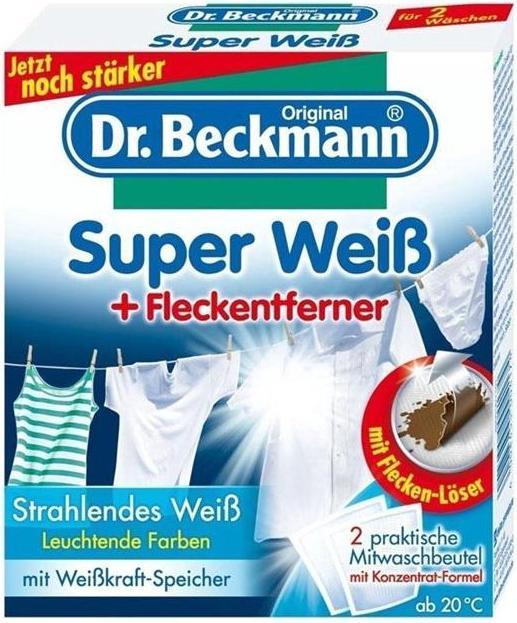 Actual product image Dr. Beckmann Super Weiss (Washing powder)