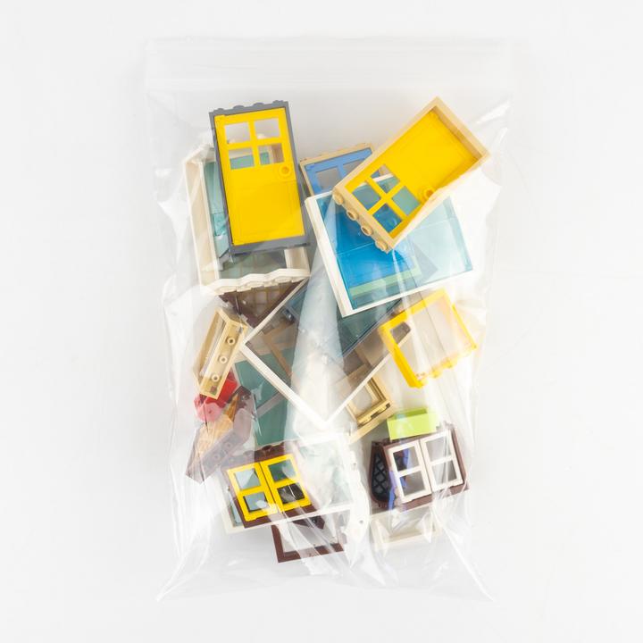 Produktbild LEGO Fenster und Türen gemischt - 50 Stück - Haus, Gebäude, Stadt, City - NEU (LEGO Zubehör)