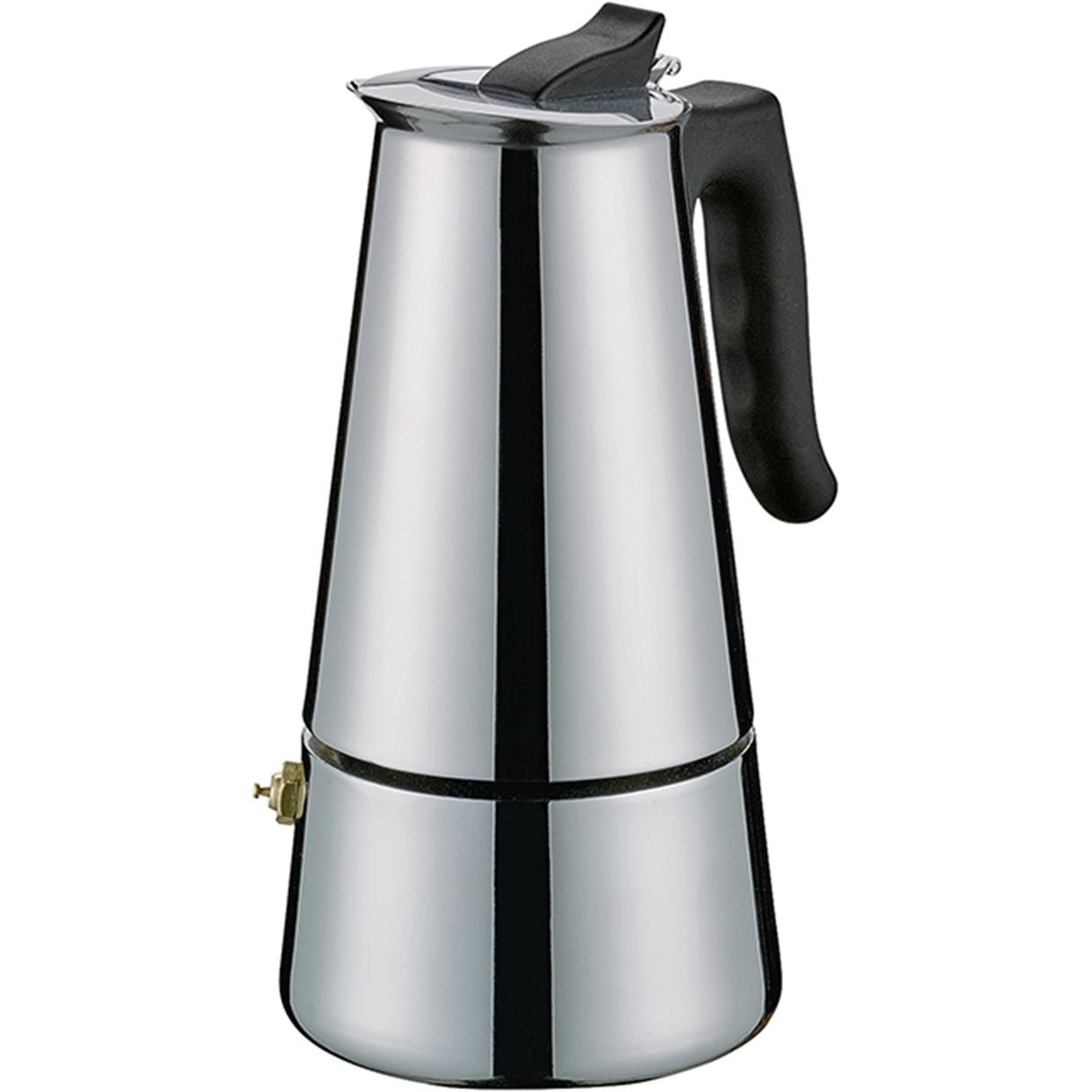 Siena Garden Macchina per caffè espresso ADRIANA, Caffettiera moka, Argento