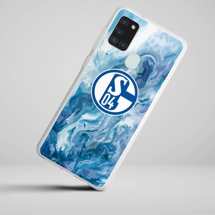 Actual product image DeinDesign Silikon Hülle für Samsung Galaxy A21s Handyhülle Case Smartphone Schutzhülle Logo (Samsung Galaxy A21s)
