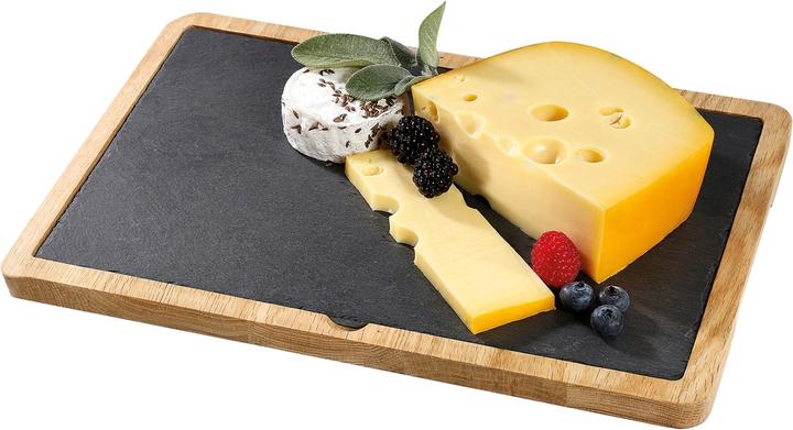 Produktbild Cilio Servierbrett mit Schieferplatte FORMAGGIO rechteck