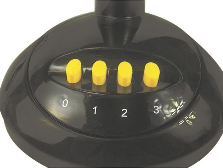 Produktbild ECG MARKENmerch Tischventilator im Vereinsfarben Design - 30cm - Borussia Dortmund