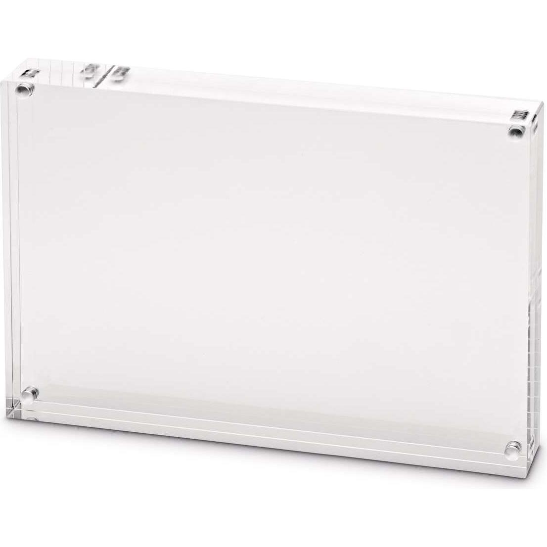 Maul, Bilderrahmen, Bilderrahmen (B)211 x (T)149 x (H)30 mm, glasklar aus Acryl, im Hoch- oder Querformat nutzbar, be...