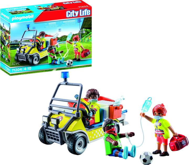 Actual product image Playmobil 71204 Rescue trolley (71204, Playmobil City Life)