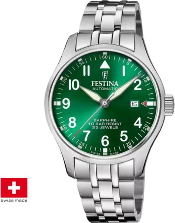 Produktbild Festina F20151/B Swiss Made Automatik (43.50 mm)