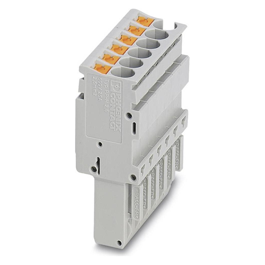 Phoenix Contact Phoenix PP-H 2.5/14, Elektronikkabel + Stecker, Grau