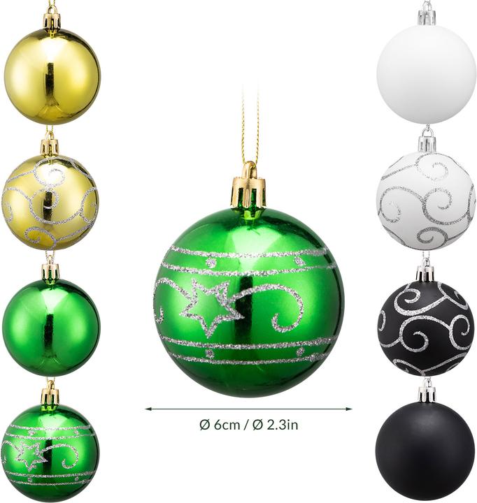 Produktbild Casaria Christbaumkugeln (1x)