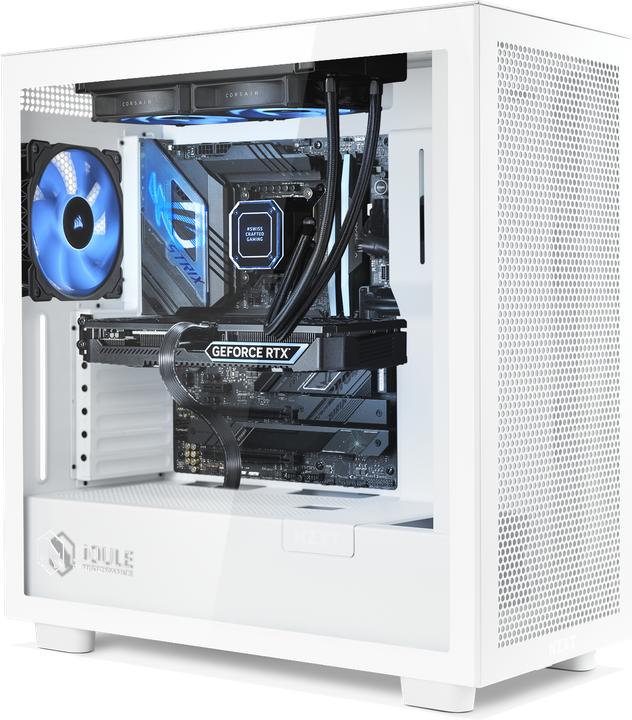 Image du produit Joule Performance PC de jeu haut de gamme RTX4060TI 16G R7 32GB 1TB L1129757 (1000 Go, 32.77 Go, AMD Ryzen 7 7800X3D, GeForce RTX 4060 Ti)