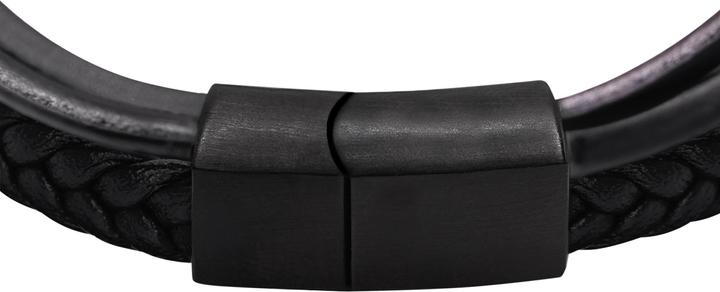 Image du produit Heideman Bracelet en cuir Joris (19 cm, 100% cuir)