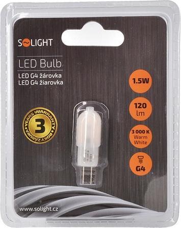 Olight Solight LED bulb G4, 1.5W, 3000K, 120lm (G4, 120 lm)