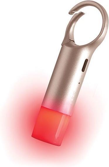 Actual product image Lexon Nomaday Flash Brelok LED złoty/gold LL137D